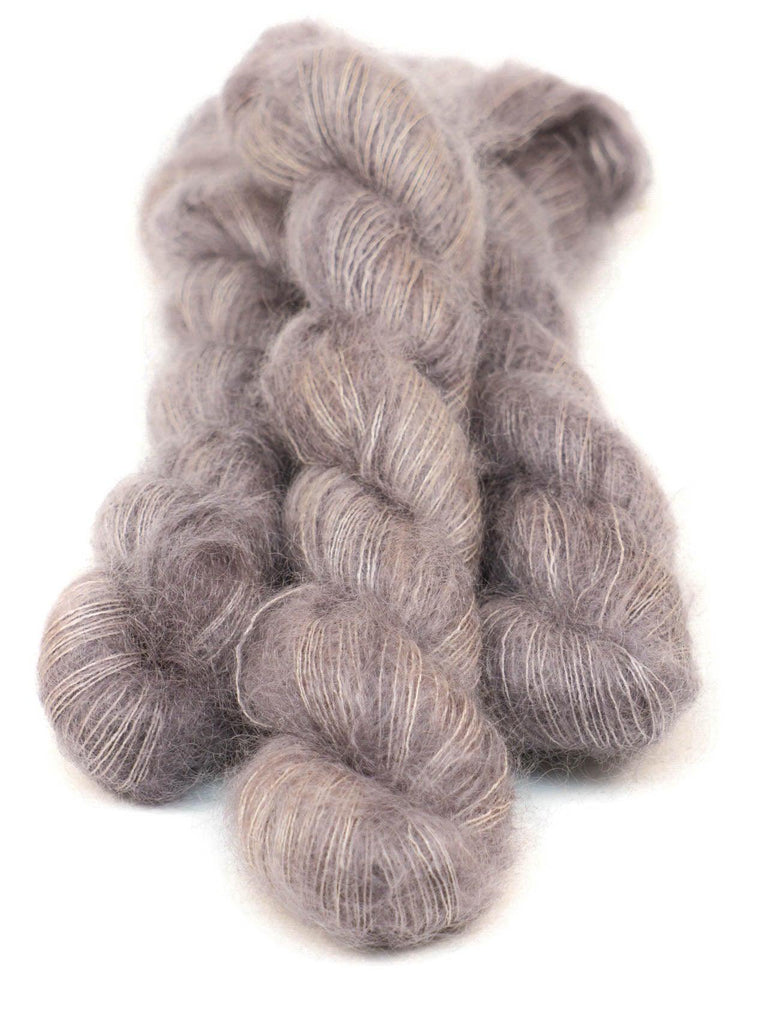 Hand-dyed yarn KID SILK BONHEUR D'OCCASION
