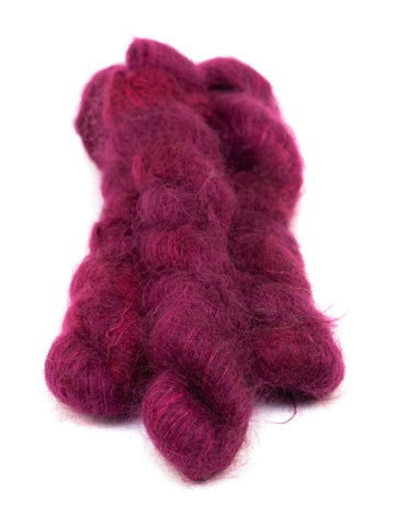 Hand-dyed yarn KID SILK CHARDON