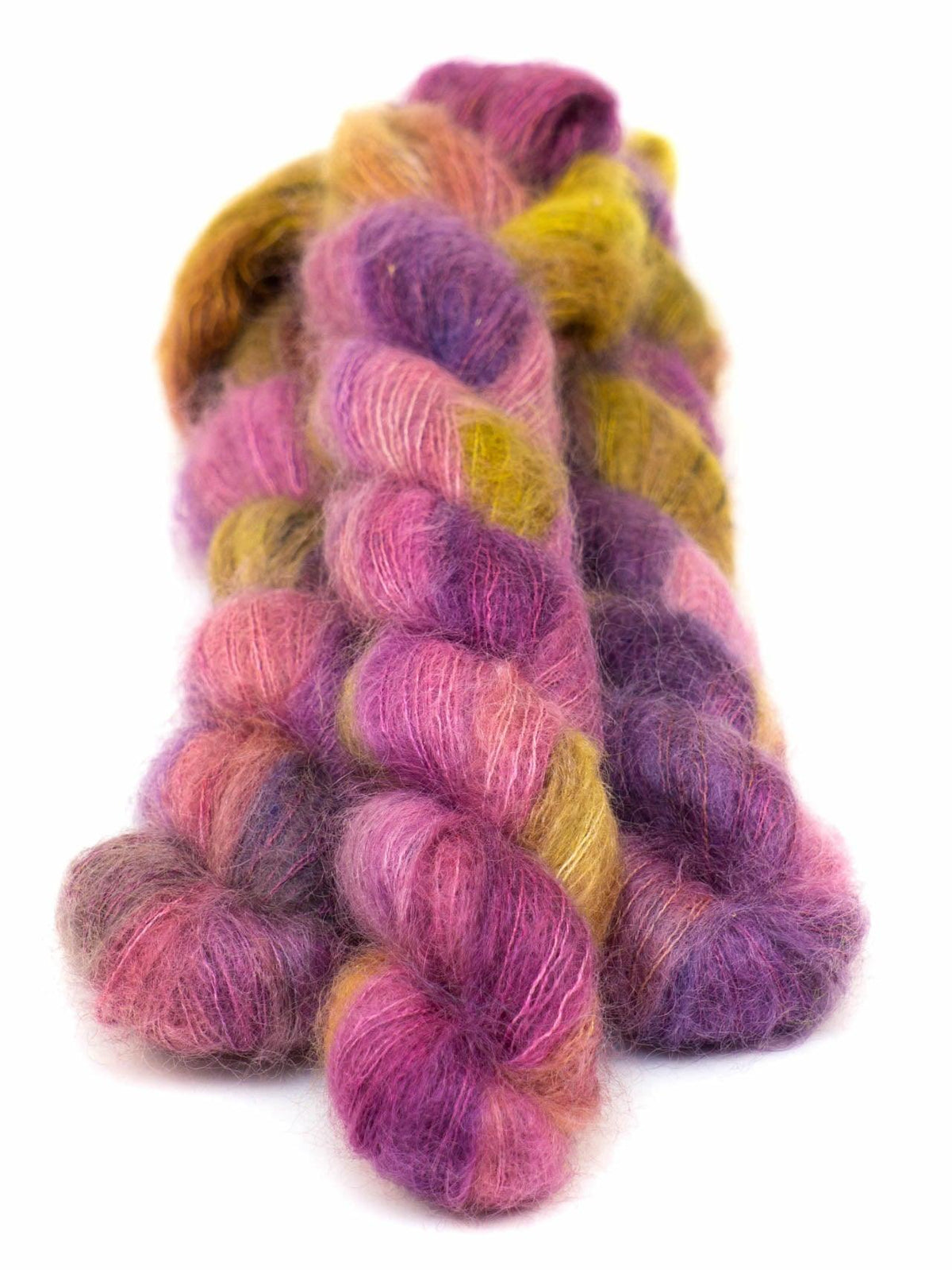 Hand-dyed yarn KID SILK DANCING QUEEN