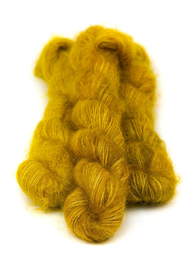 Hand-dyed yarn KID SILK KLIMT