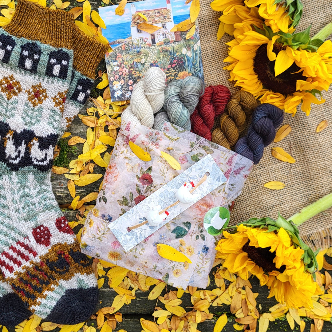 Friends in Low Places Socks | Knitting pattern and Optional Limited Edition kits