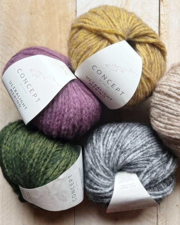 Ultra Light Merino - Katia - Discontinued - Les Laines Biscotte Yarns