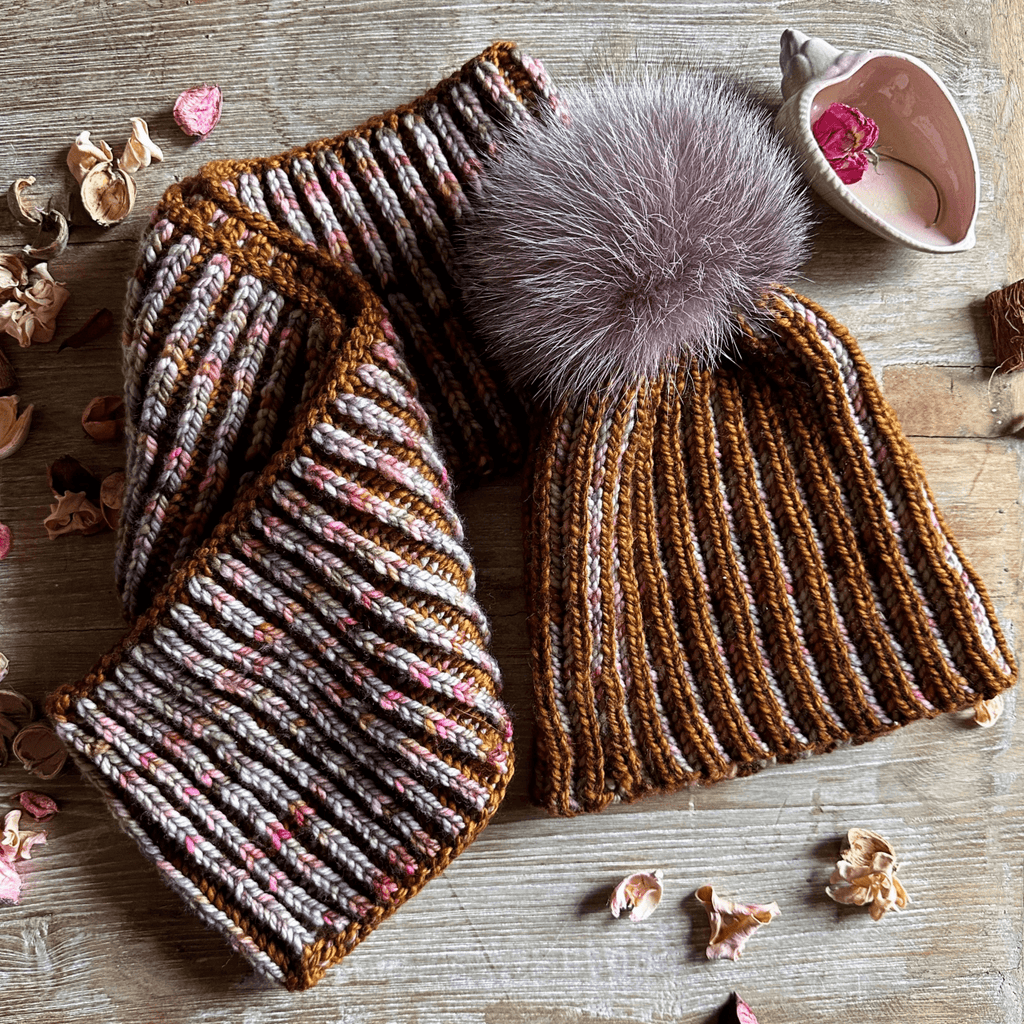 THE BRIOCHE KIT - KNITTING KIT - Les Laines Biscotte Yarns