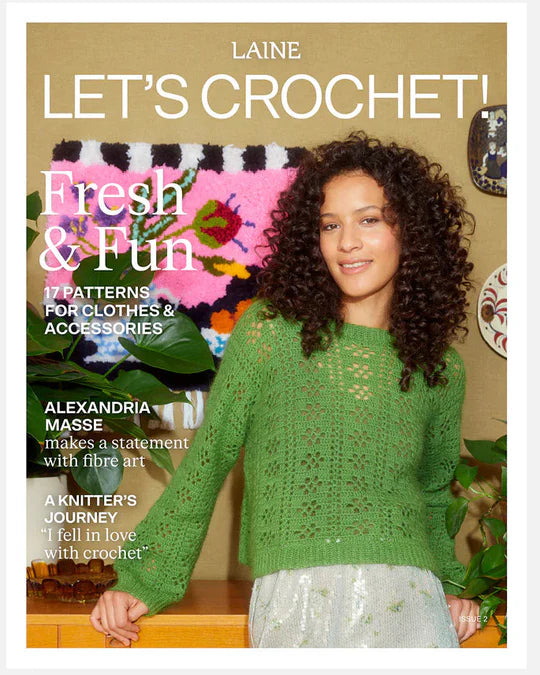 Let's Crochet ! Numéro 2 par Laine Magazine