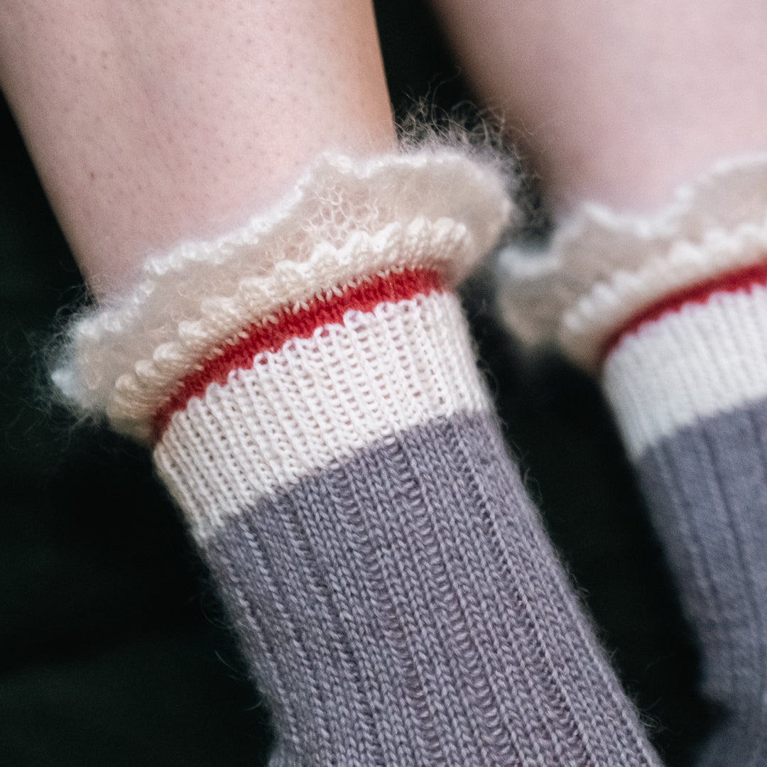 La Belle Canadienne Socks - Knitting kit