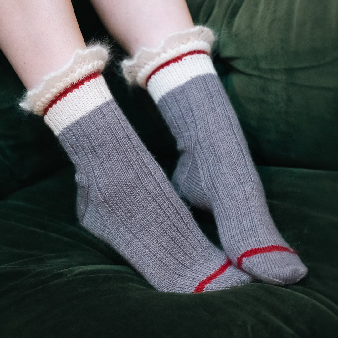 La Belle Canadienne Socks - Knitting kit