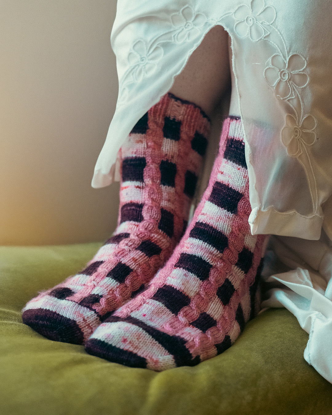 Lava Socks - Knitting Pattern and Optional Kit