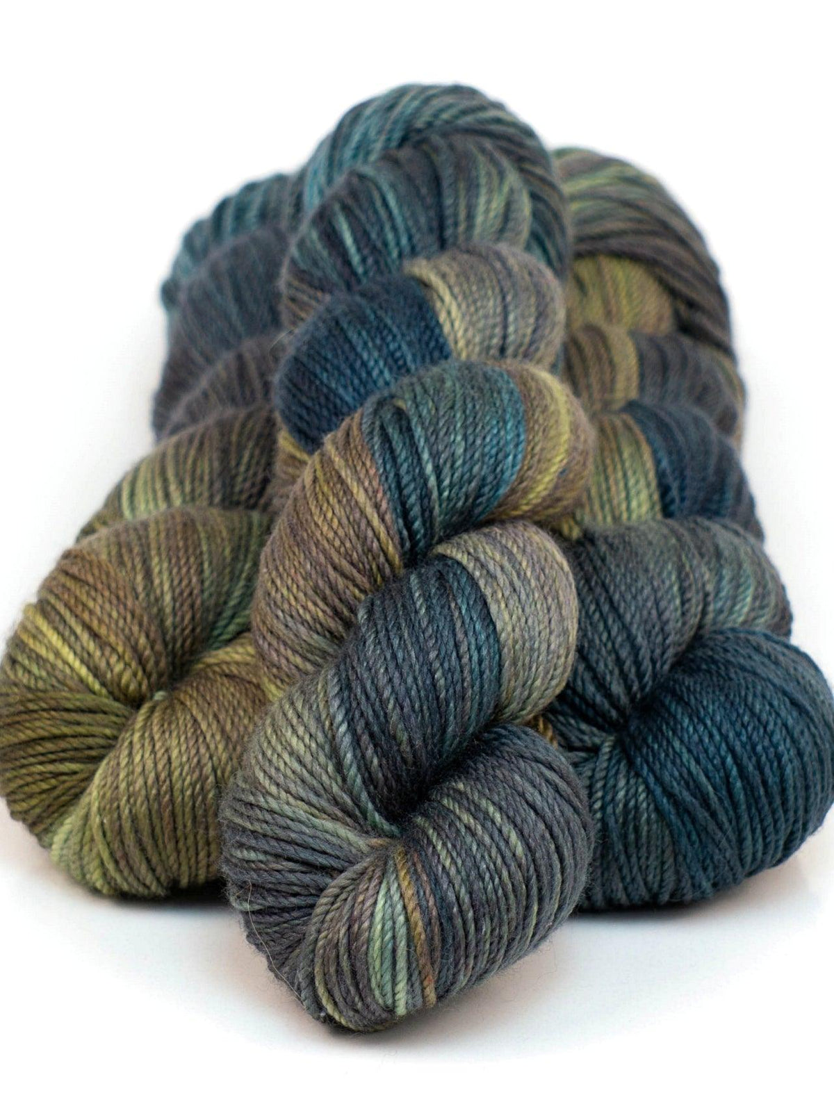 Hand-dyed yarn MERINO WORSTED LONDON FOG