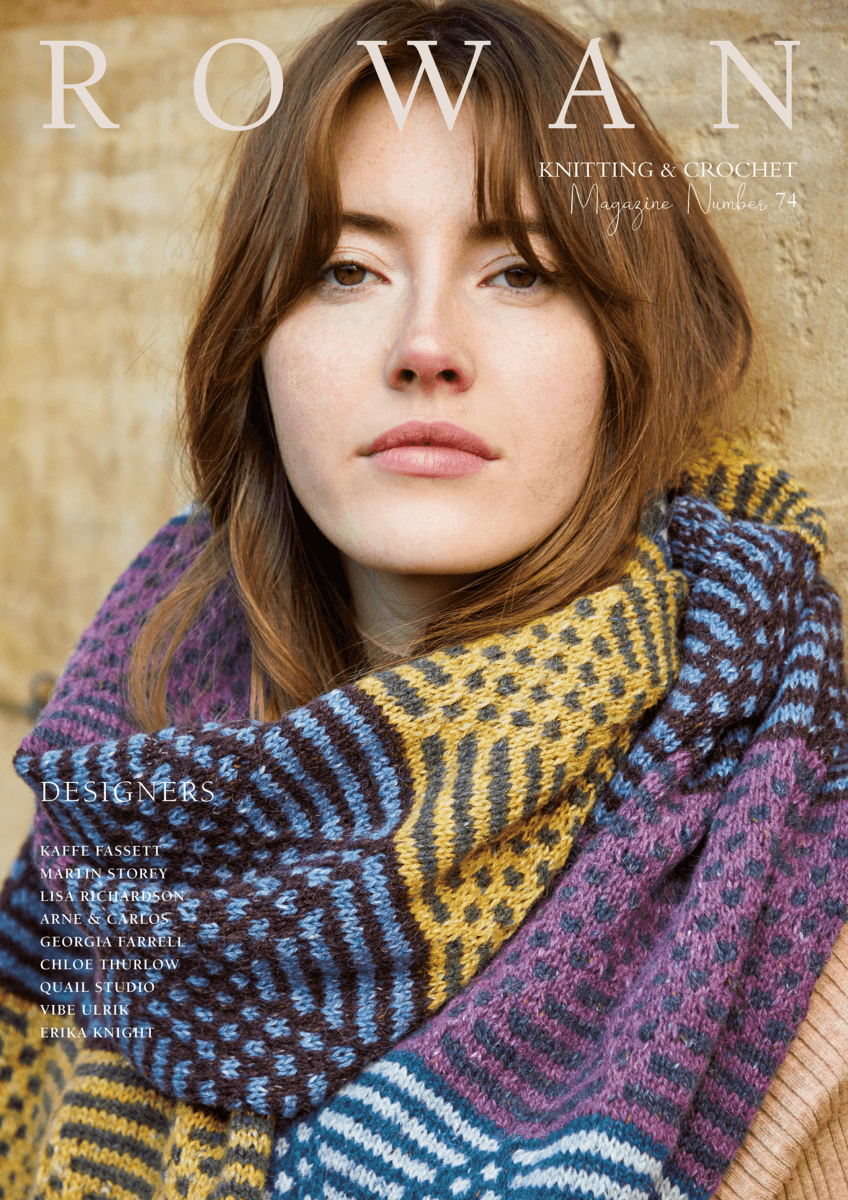 ROWAN MAGAZINE 74 - Les Laines Biscotte Yarns