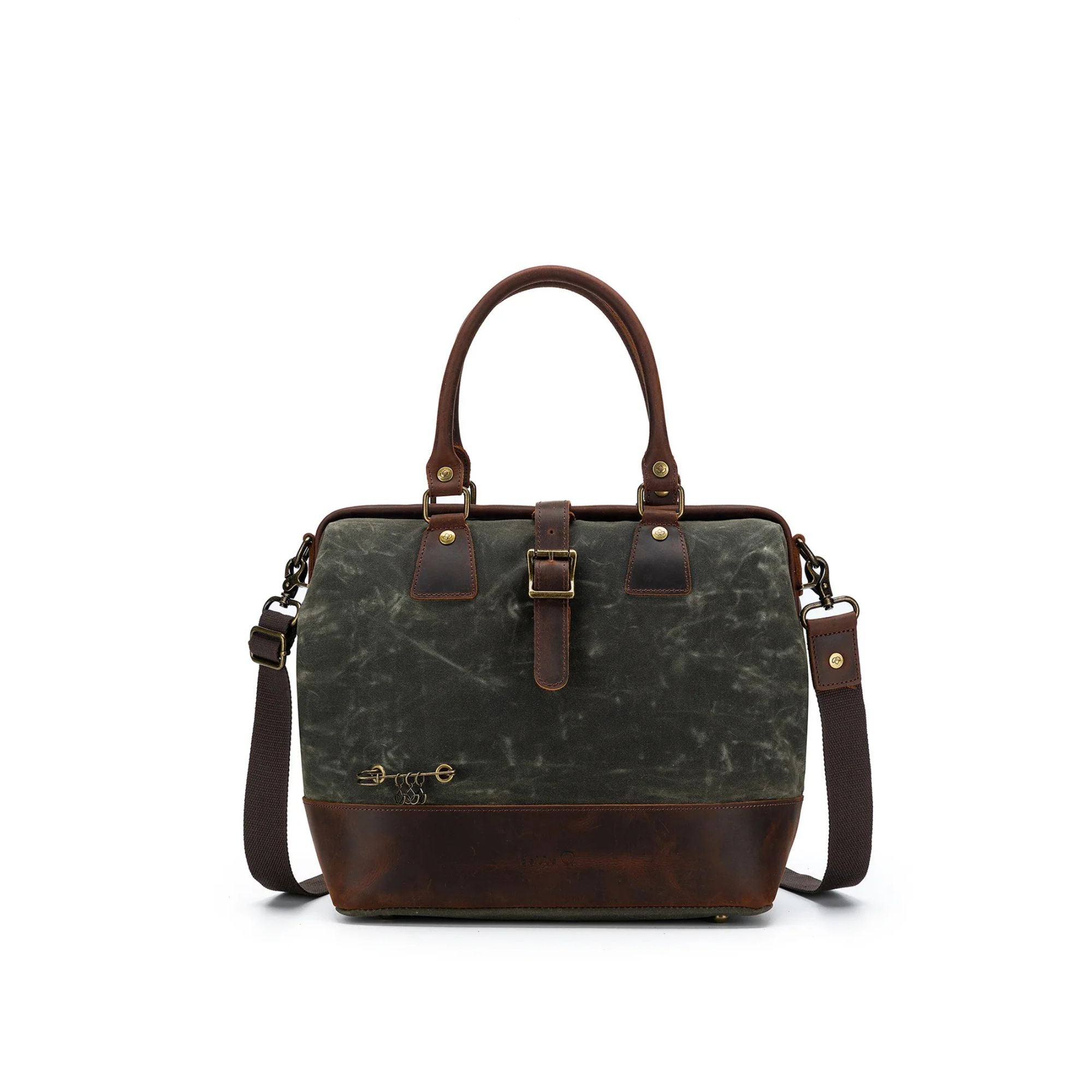 Della Q - Maker's Canvas Satchel – Les Laines Biscotte Yarns