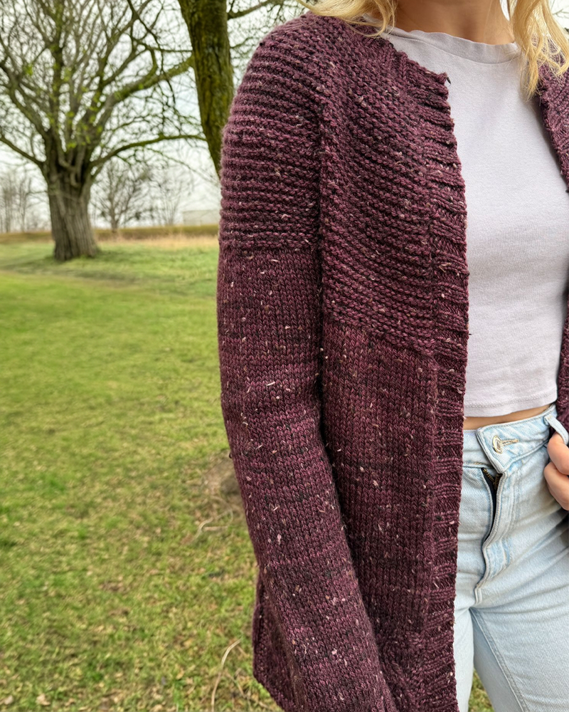 Jane Cardigan - Free Knitting Pattern and Optional Kits