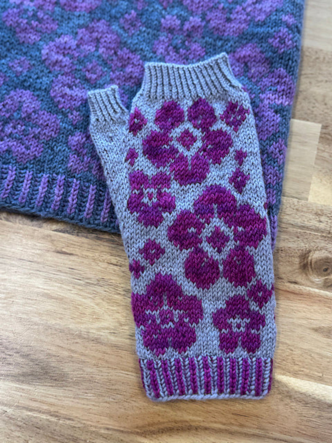 Deflora Mitts and Cowl | Knitting Kit