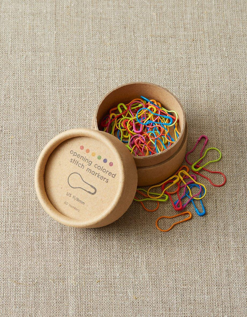 Cocoknits Colorful Opening Stitch Markers - Les Laines Biscotte Yarns