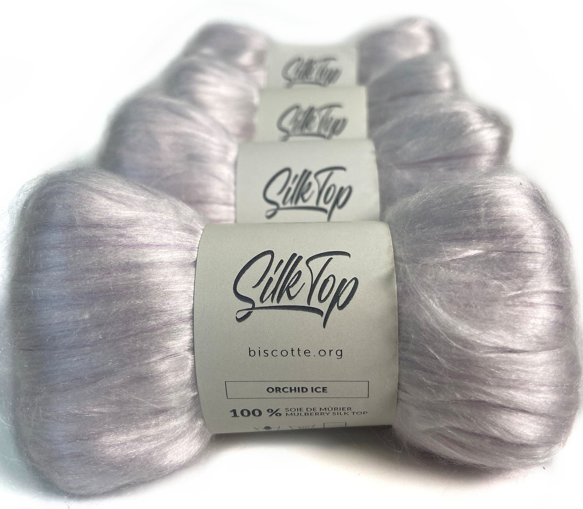 Silk Top - Spinning Fiber