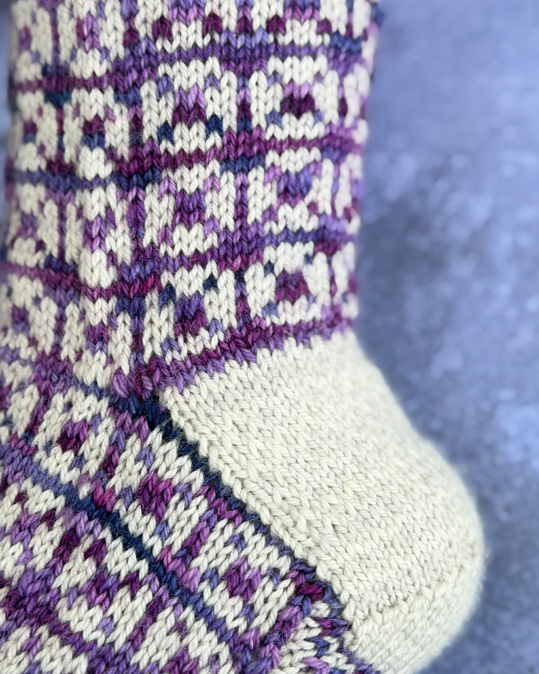 Pompei Socks - knitting pattern and optional kit