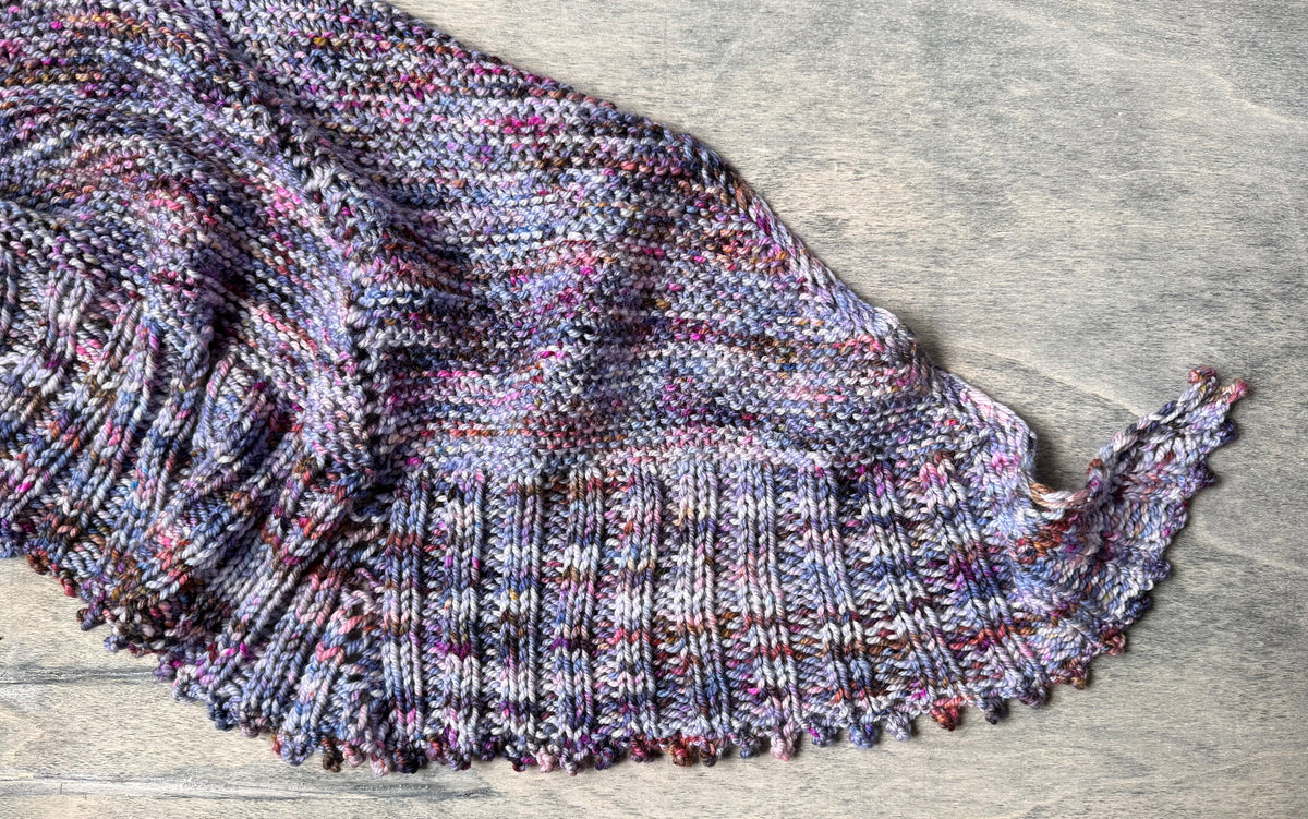 Palmer House Shawl - Free Knitting Pattern and Optional Kit