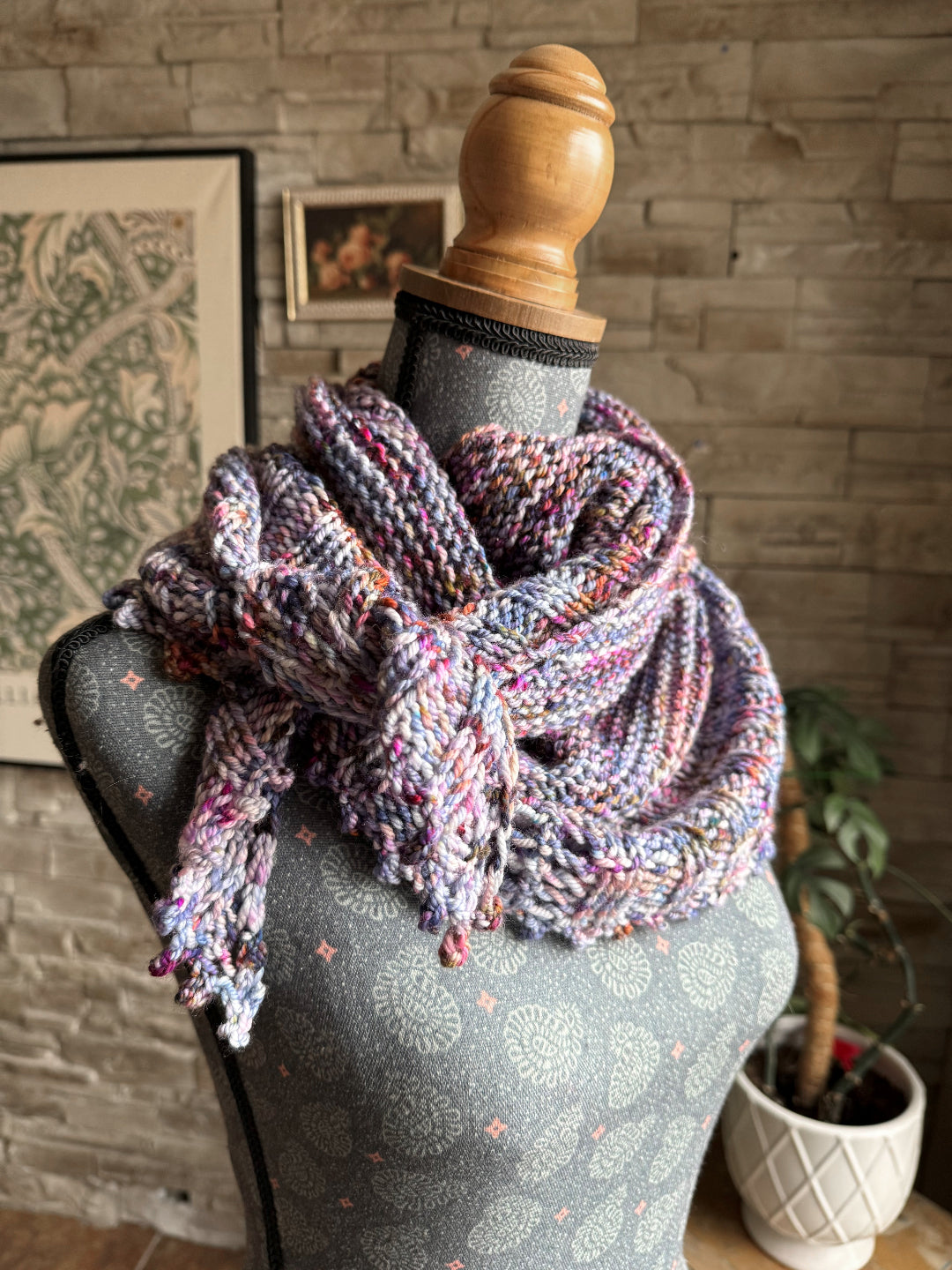 Palmer House Shawl - Free Knitting Pattern and Optional Kit