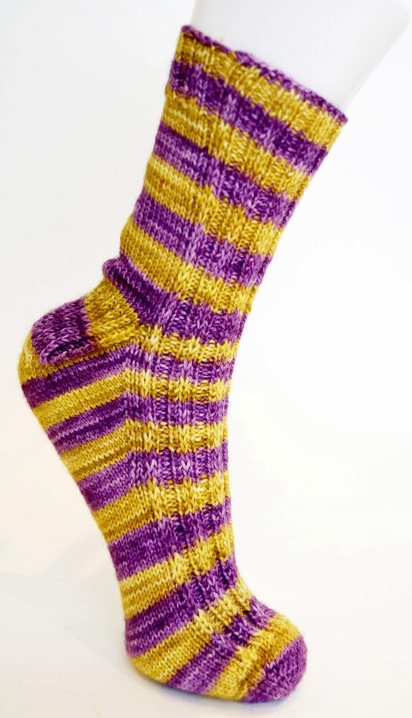 Free Sock Pattern - Biscotte Comfort Socks - Les Laines Biscotte Yarns