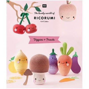 Ricorumi DK book Veggies & Fruits - Les Laines Biscotte Yarns