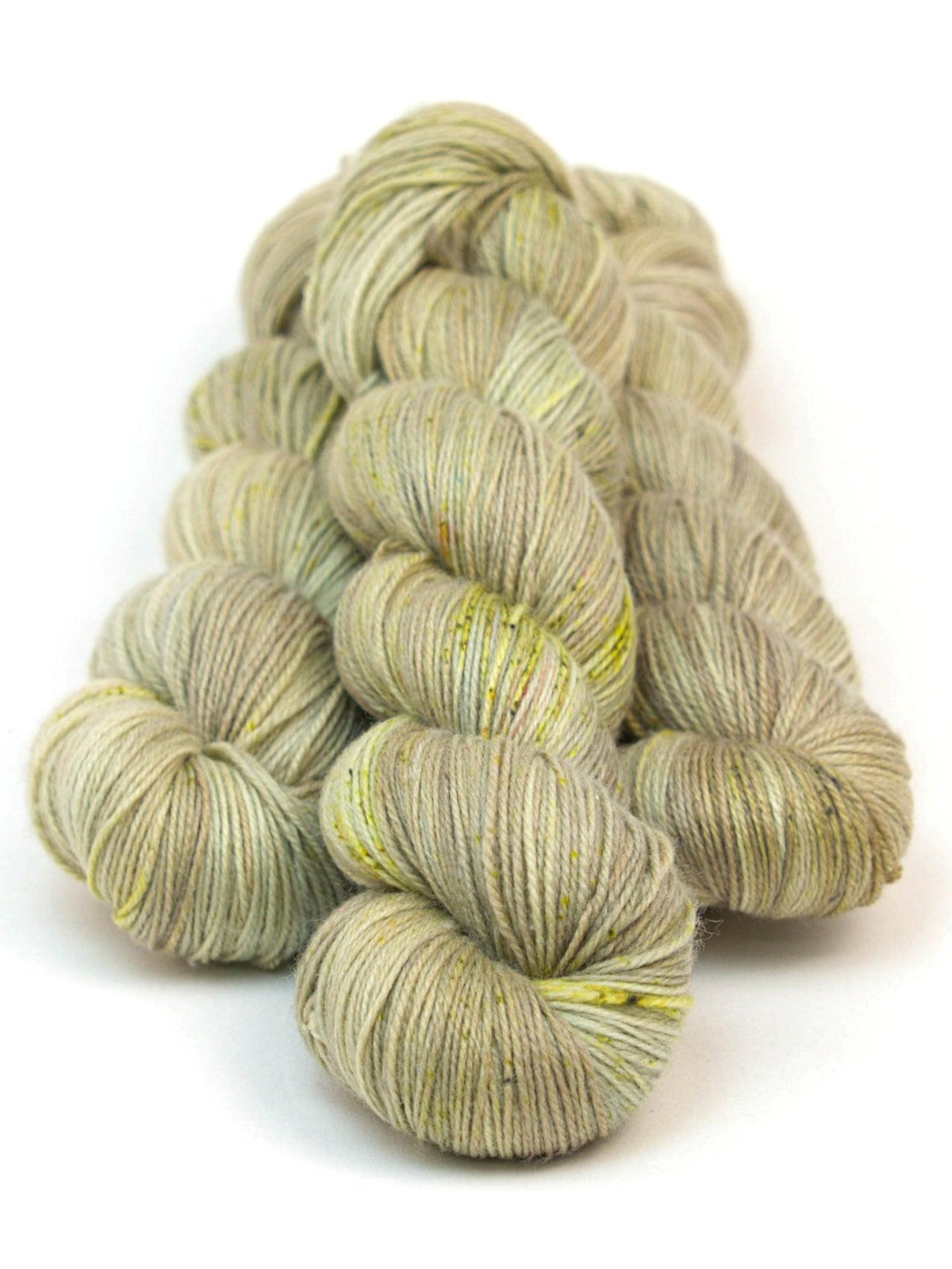 Hand-dyed SUPER SOCK MIEL CITRON yarn