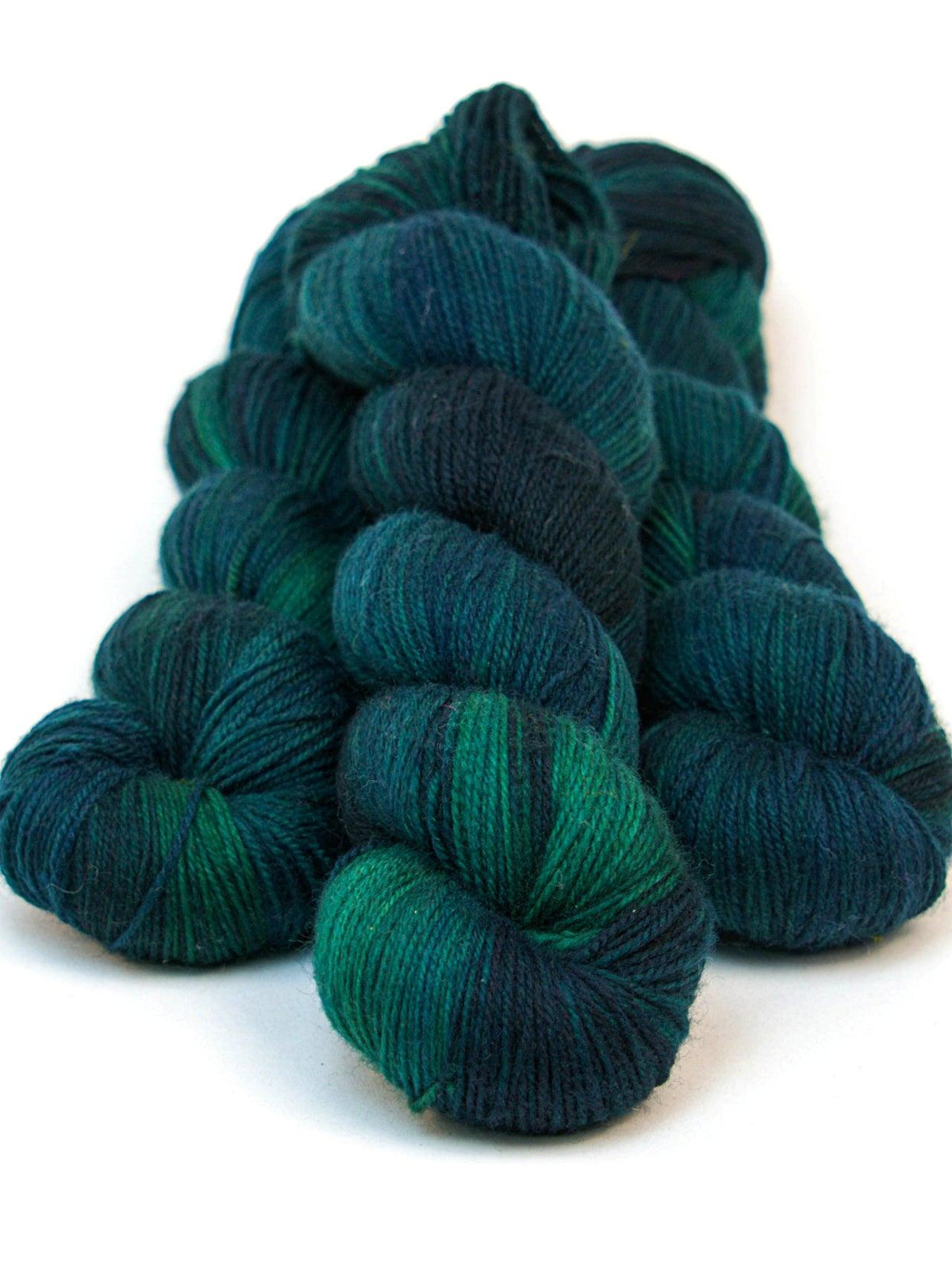 Hand-dyed SUPER SOCK POSEIDON yarn