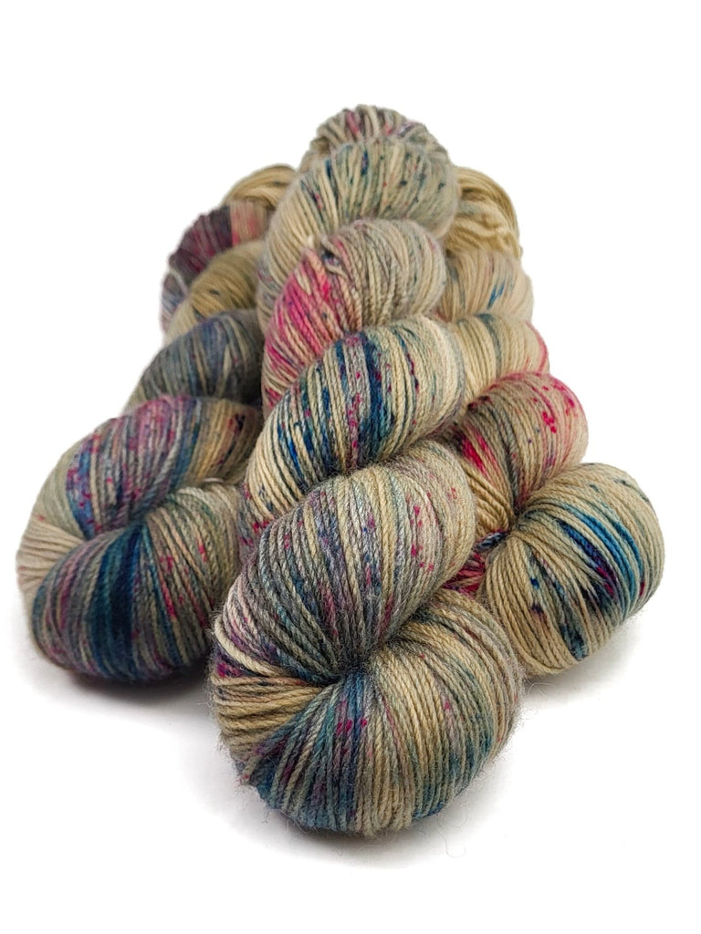 Hand-dyed yarn DK PURE STRAWBERRY THIEF