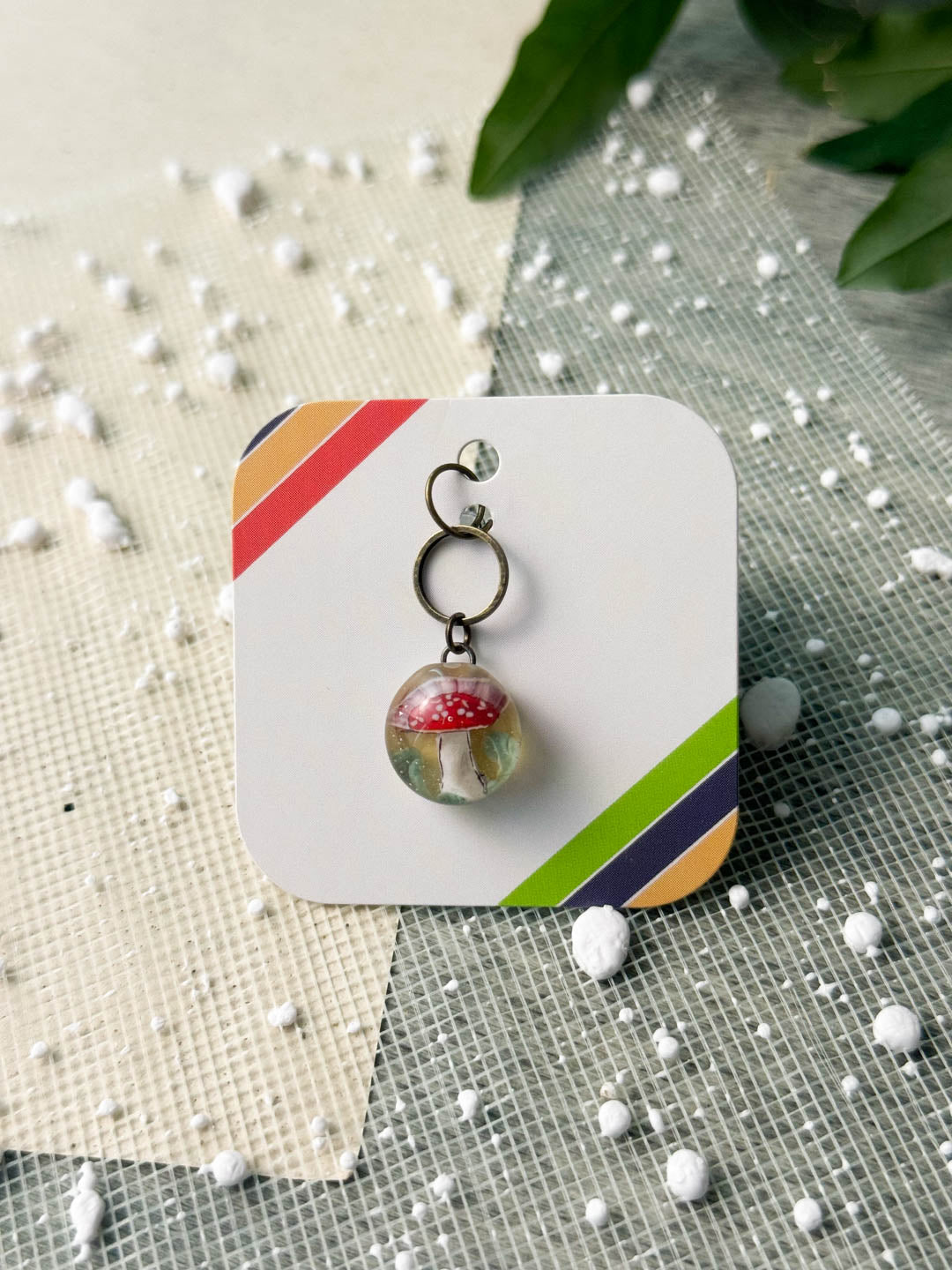 Hand Crafted Glass Stitch Marker