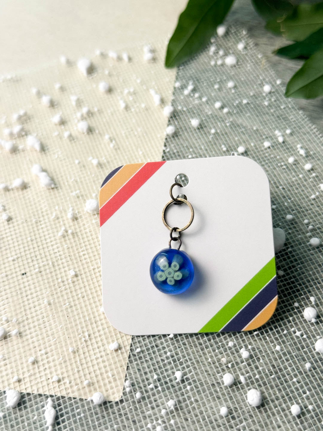 Hand Crafted Glass Stitch Marker