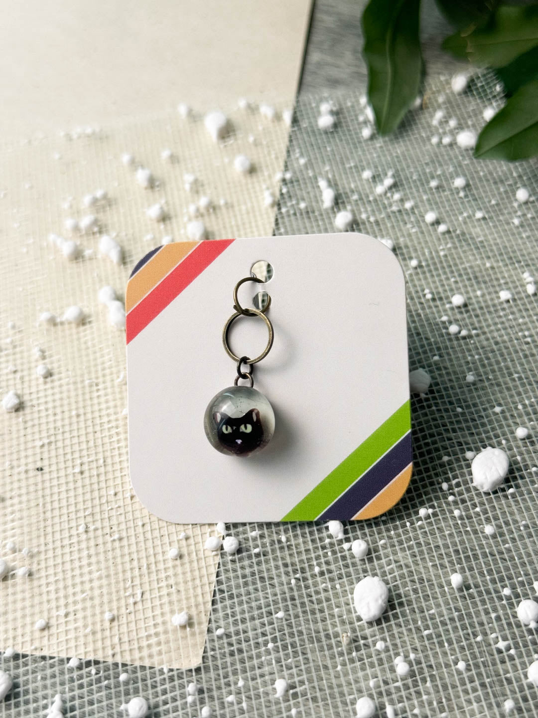 Hand Crafted Glass Stitch Marker