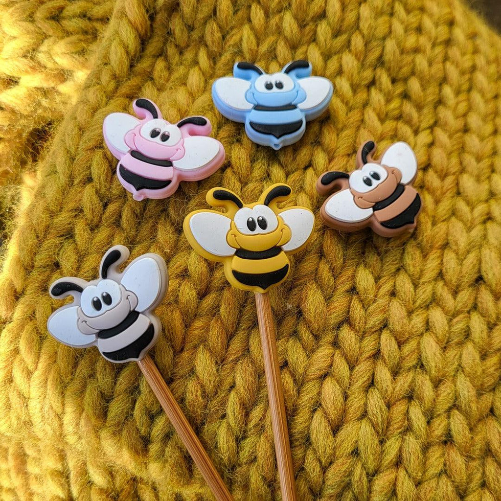 KNITTING NEEDLE STOPPERS - Les Laines Biscotte Yarns