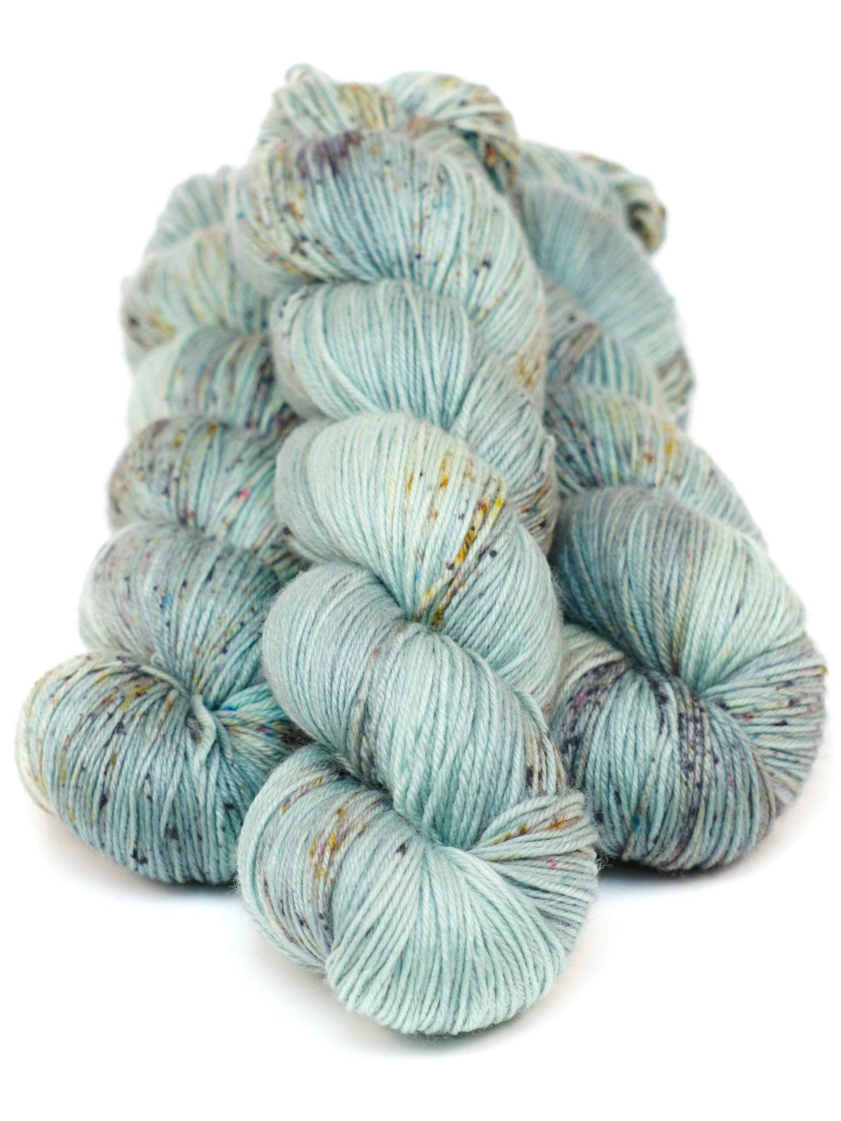 Hand-dyed SUPER SOCK ECUME yarn