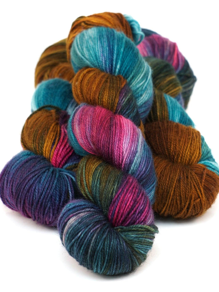 Hand-dyed SUPER SOCK SOUS-BOIS yarn