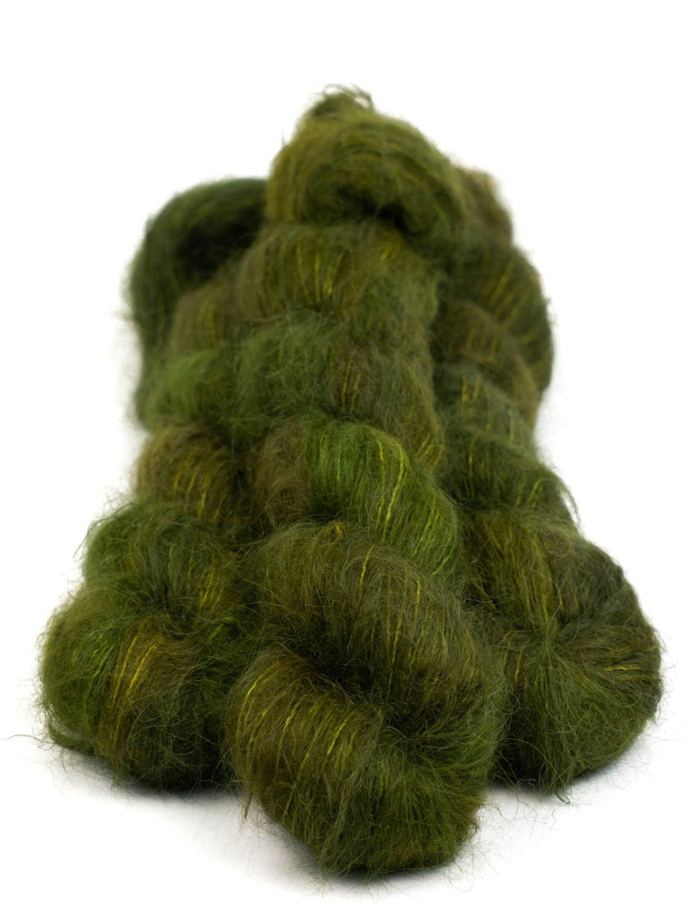 hand dyed yarn SURI ALPACA GREEN GROWS