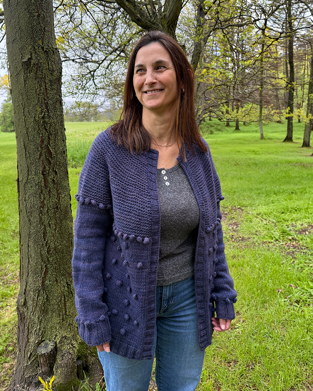 Sadie Cardigan - Free Knitting Pattern and Optional Kits