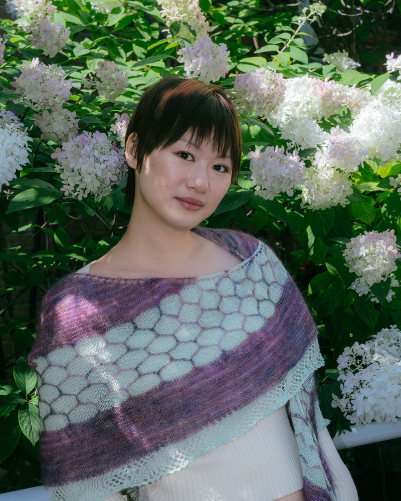 Nebra Sky Shawl | Knitting Pattern and Optional Kit