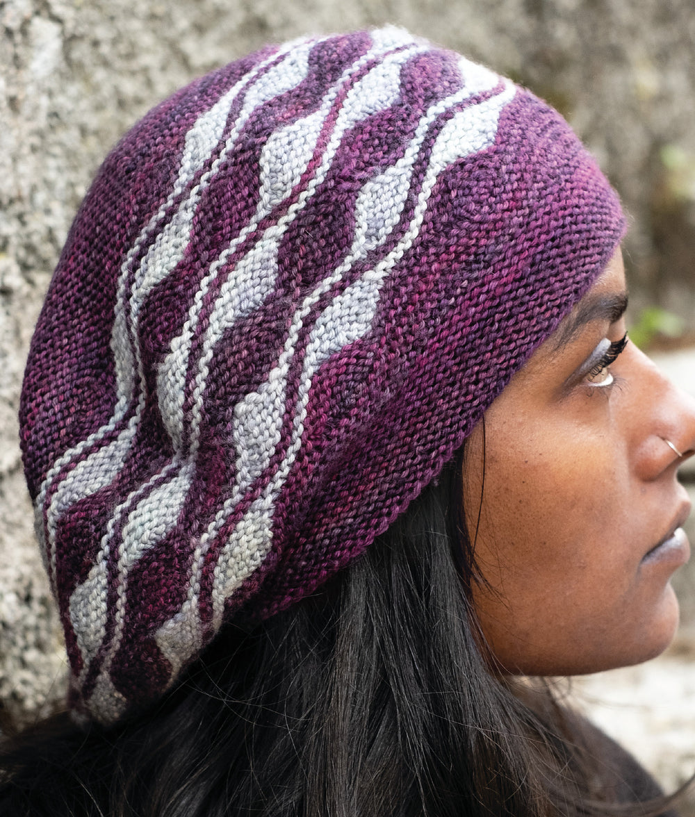 Short-Row Colorwork Knitting by Woolly Wormhead – Les Laines Biscotte Yarns