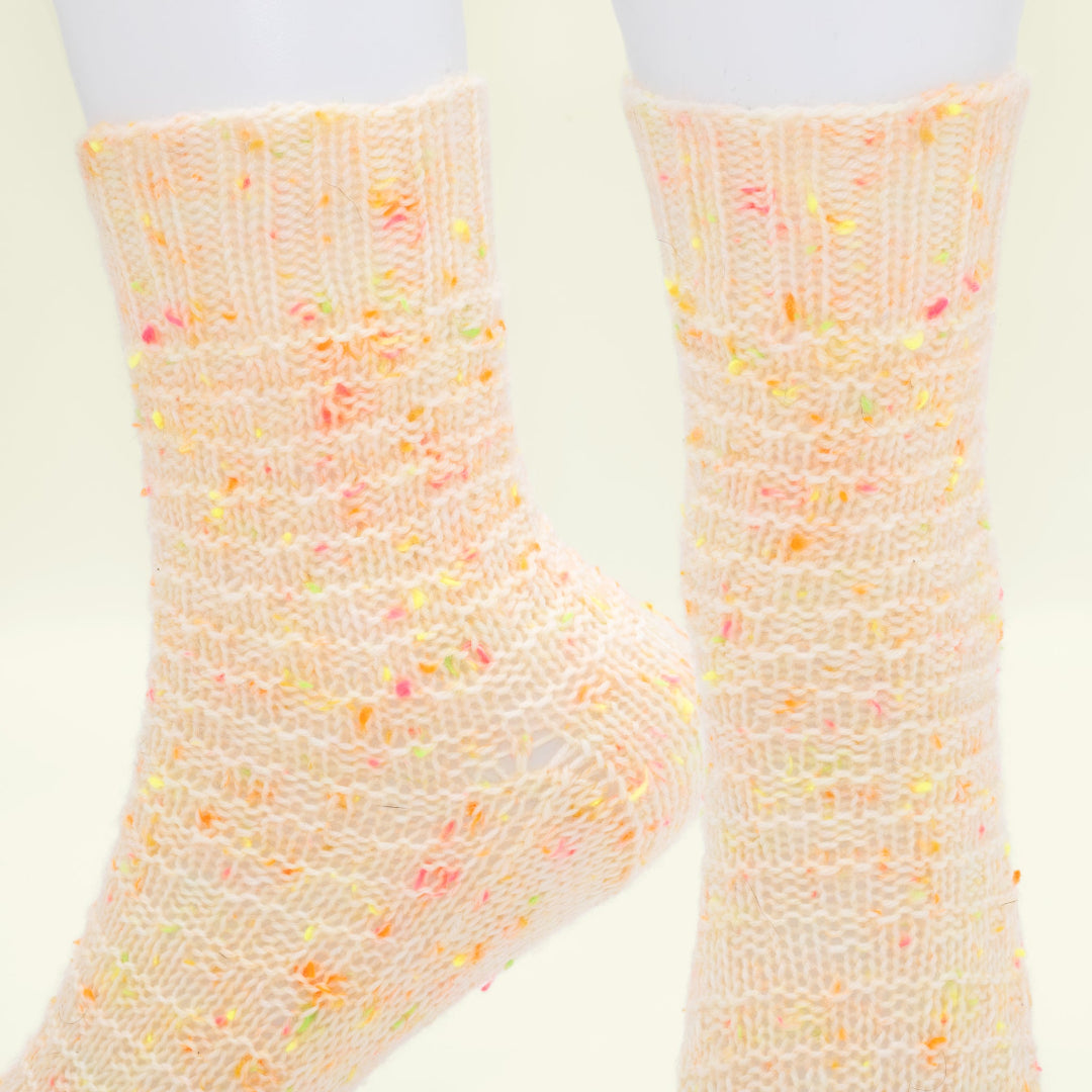 Pop Rocks Socks | Knitting pattern and Optional kit