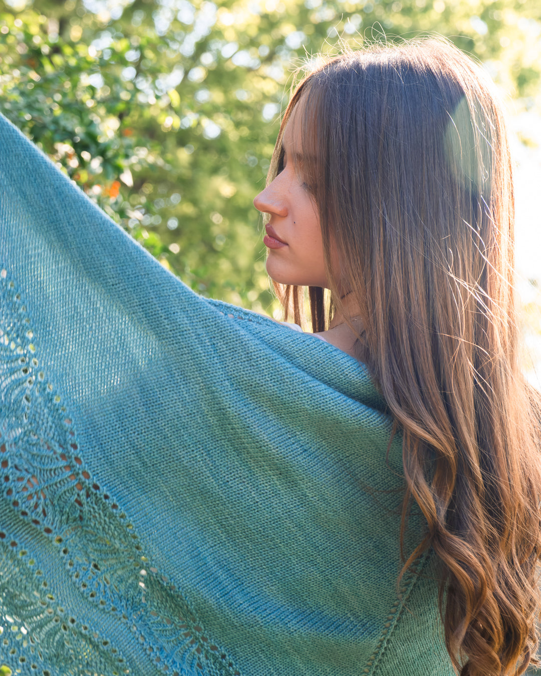 Stilla Shawl - Knitting Kit