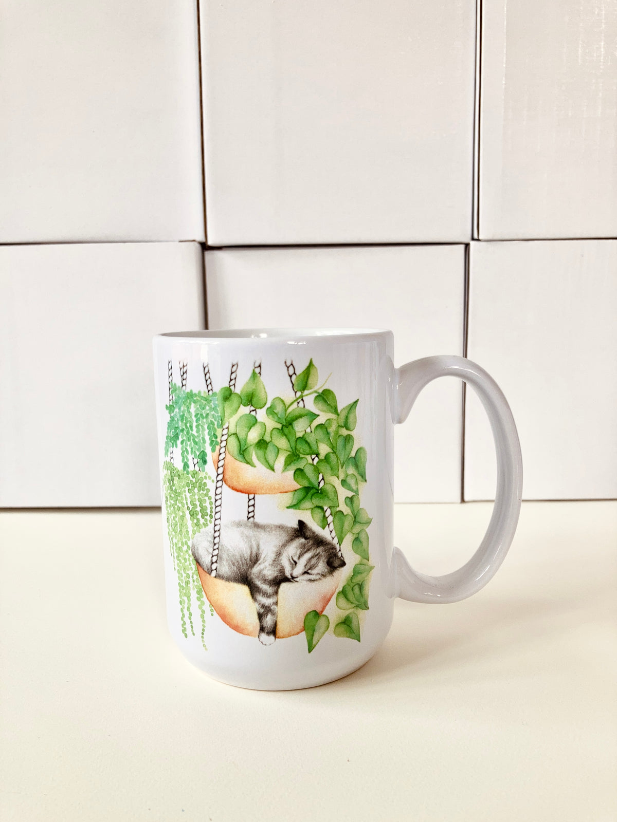 Illustrated mug Katrinn Pelletier