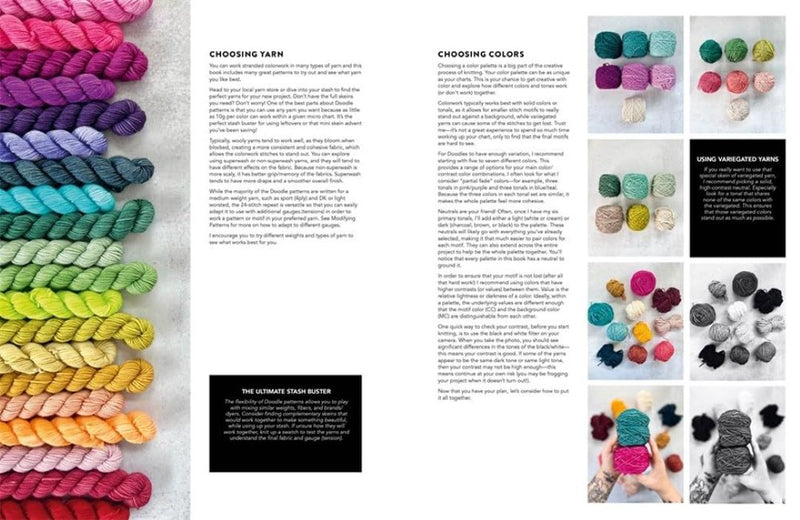 The Doodle Knit Directory: 200 playful colorwork motifs for knitted accessories