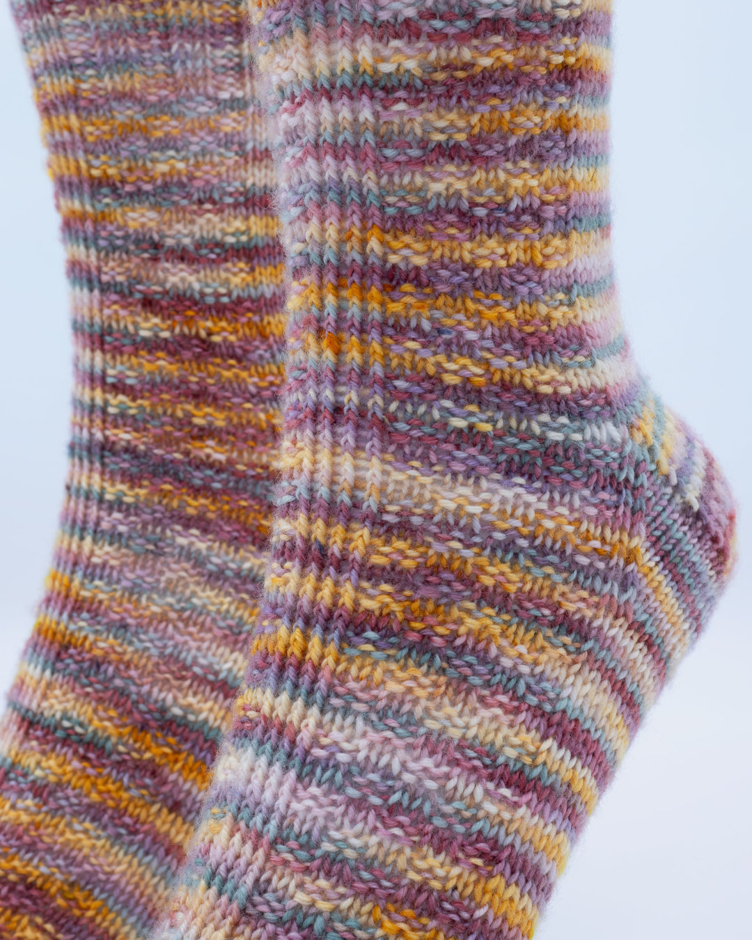 Twisted Textured Socks - Knitting pattern and Optional kit