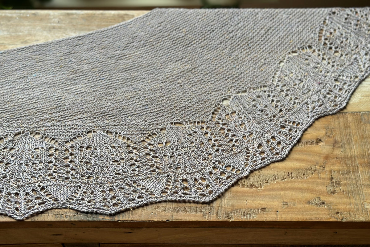 Vane Shawl | Free Pattern & Yarns Options