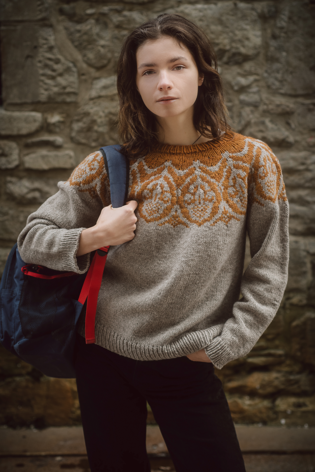 Yoke in a Nutshell Pullover | Knitting Pattern and Optional Kits