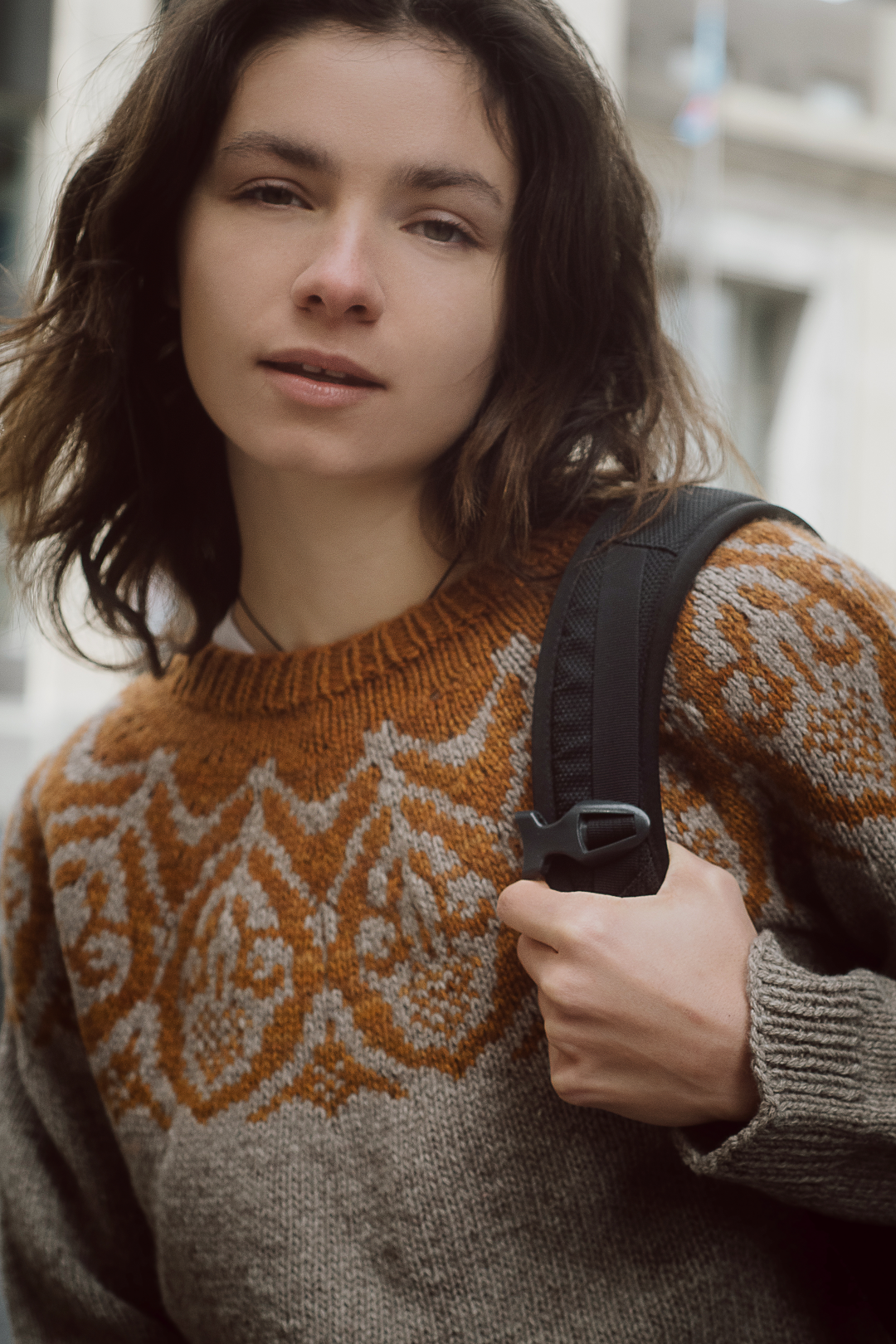 Yoke in a Nutshell Pullover | Knitting Pattern and Optional Kits