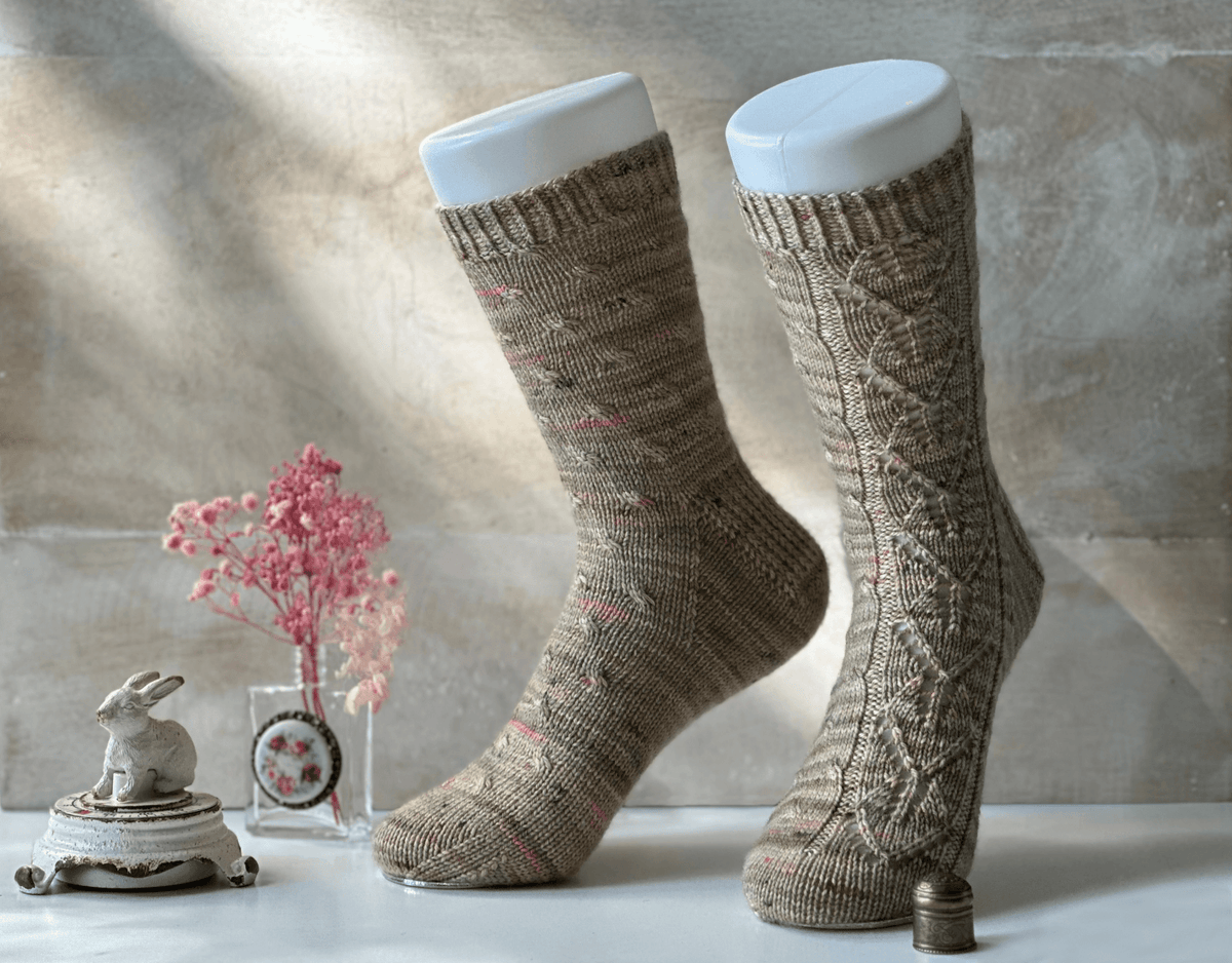 Aspect Ratio | Sock Pattern - Les Laines Biscotte Yarns