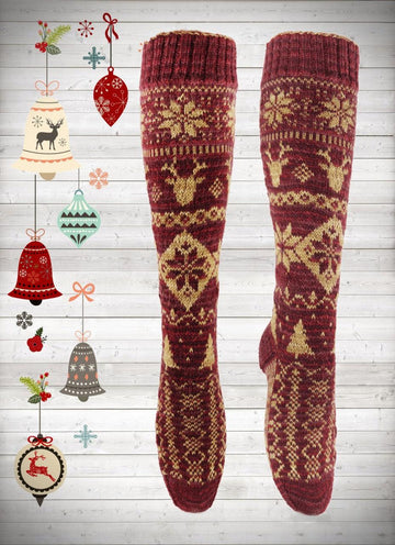 Free Christmas Socks pattern online