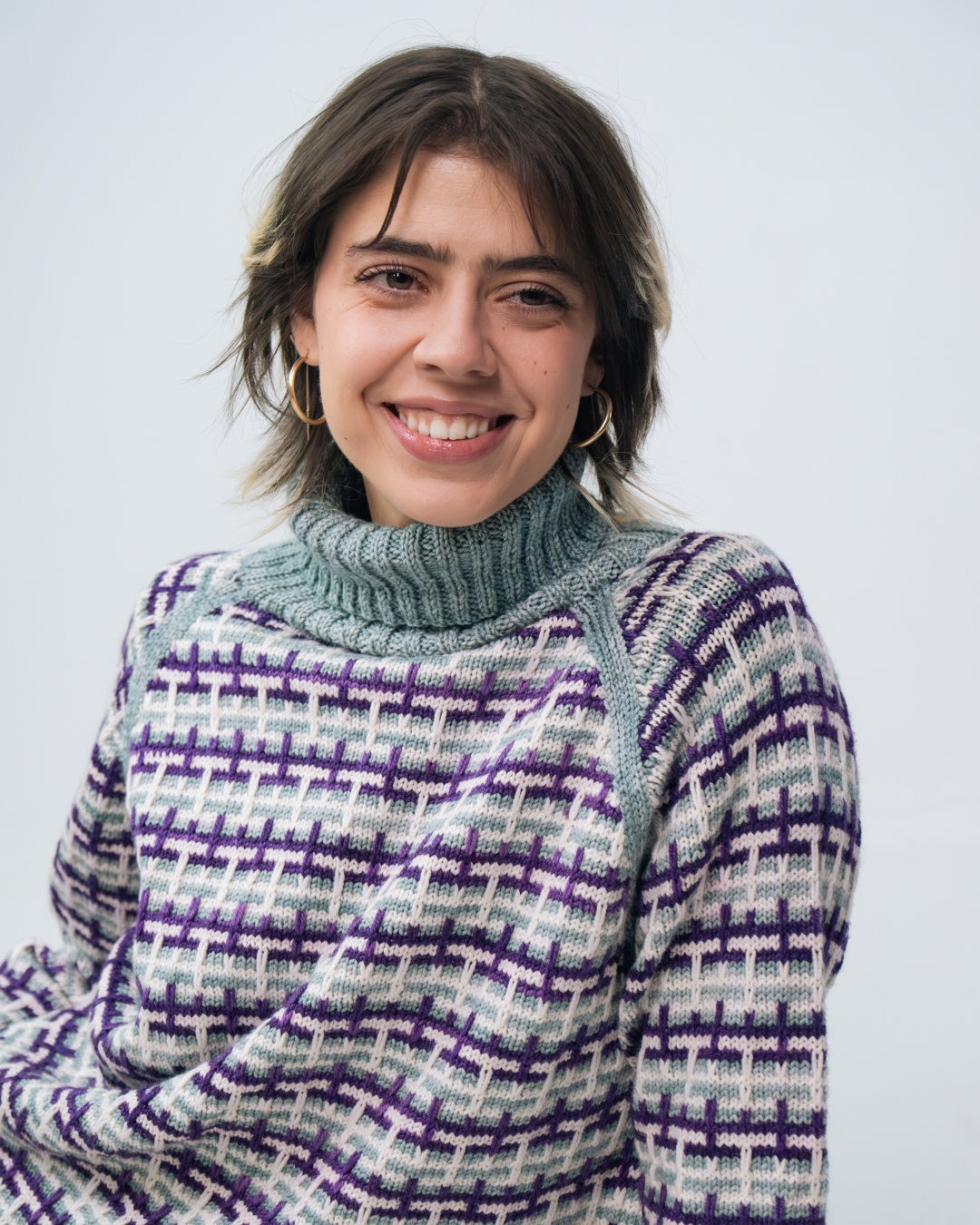 Alkioni Pullover - Knitting Pattern and Optional Kits