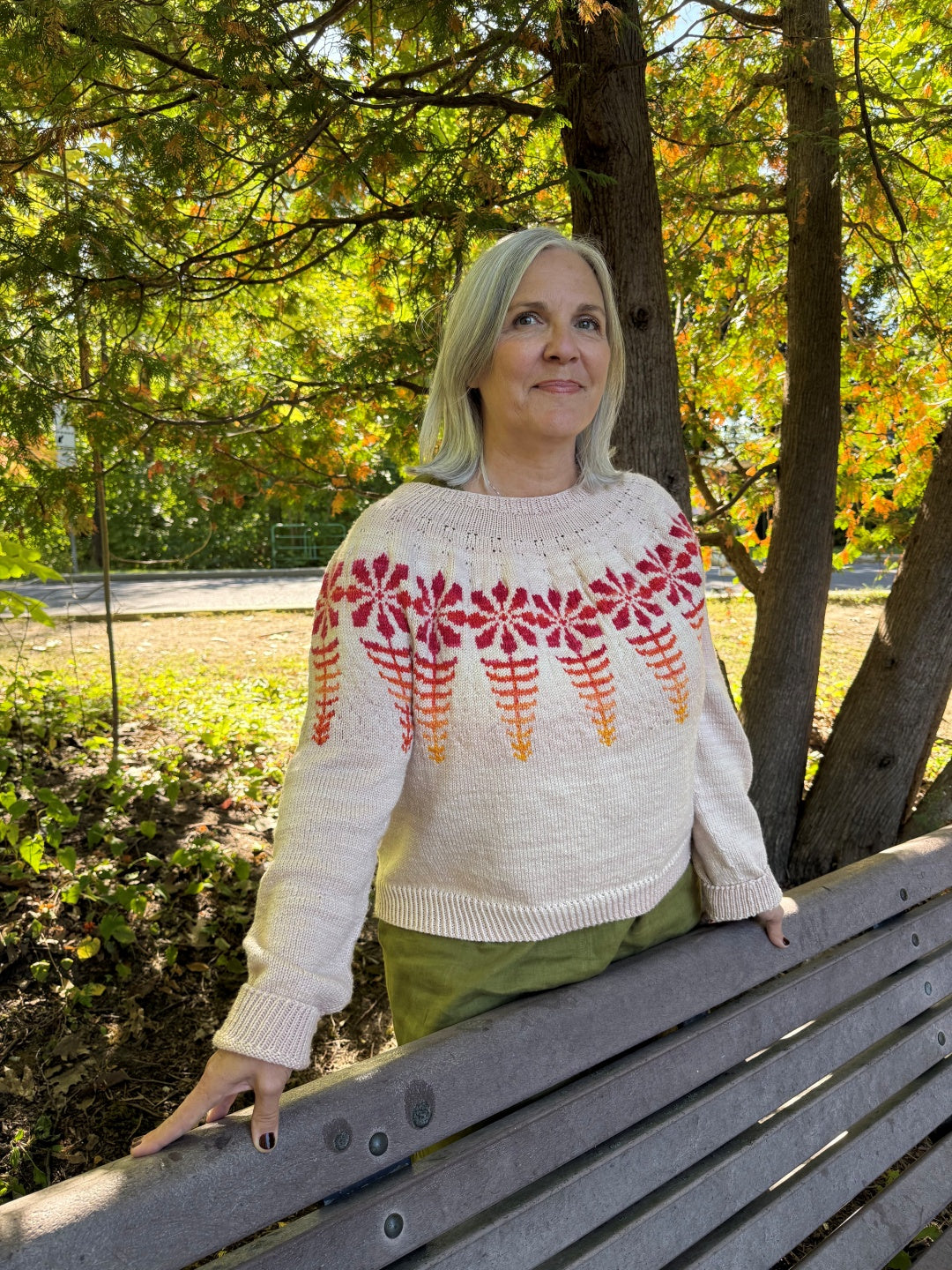 Tithonia Sweater | Knitting pattern and Optional kits