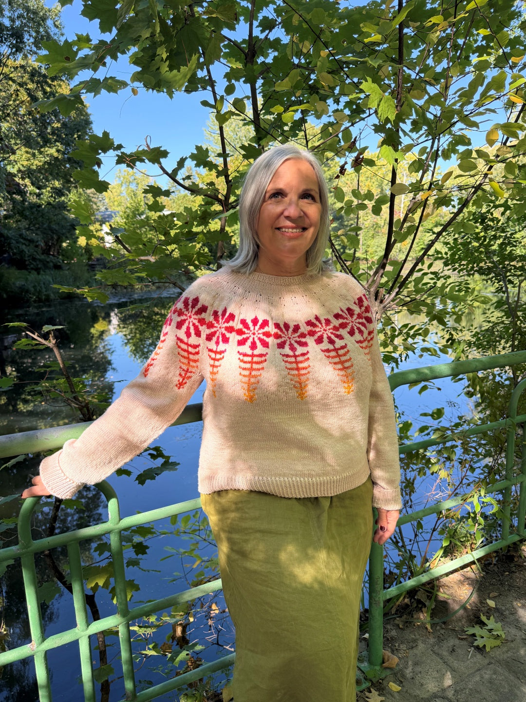 Tithonia Sweater | Knitting pattern and Optional kits