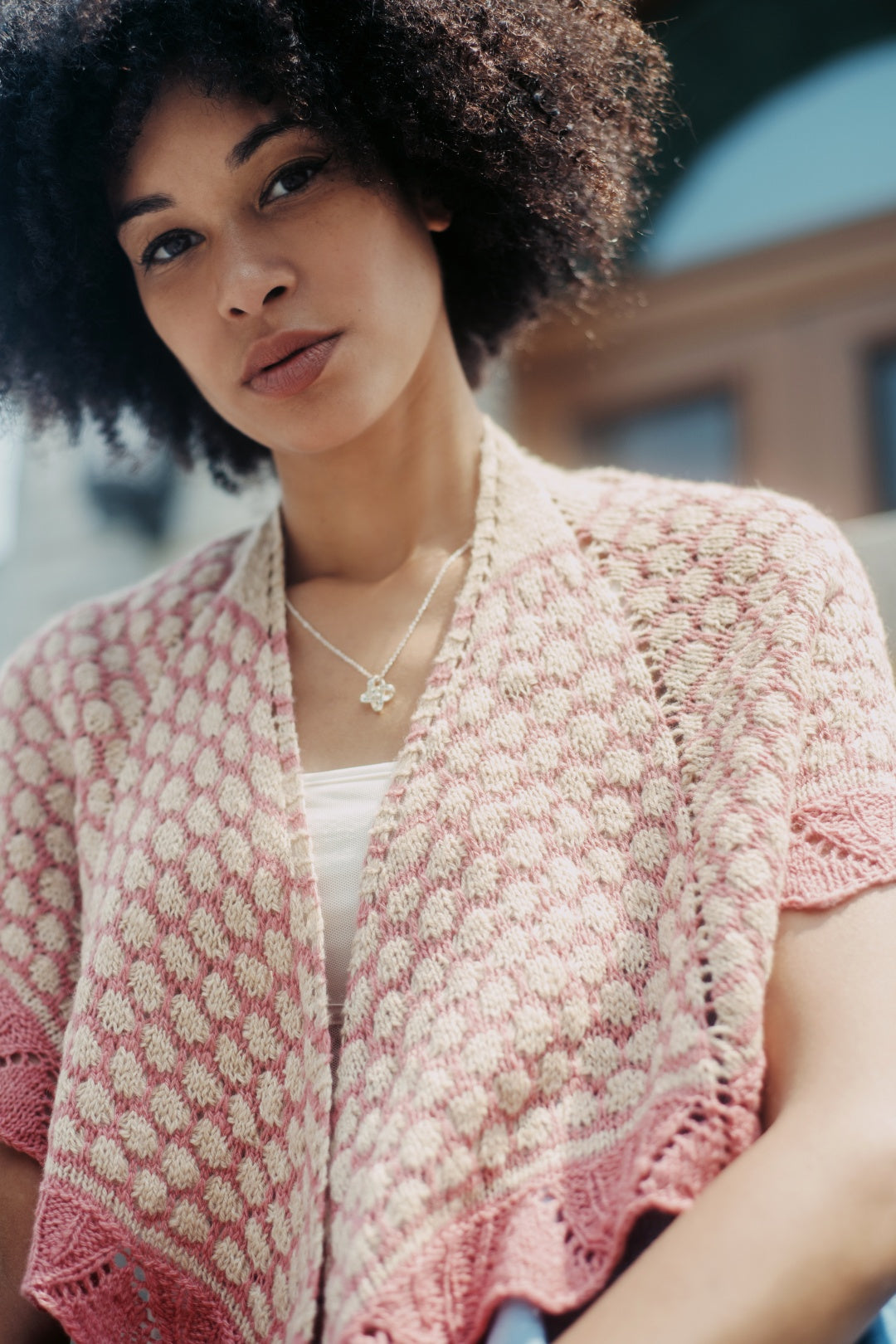 Guanaco Argentino Shawl | Knitting pattern and Optional Kits